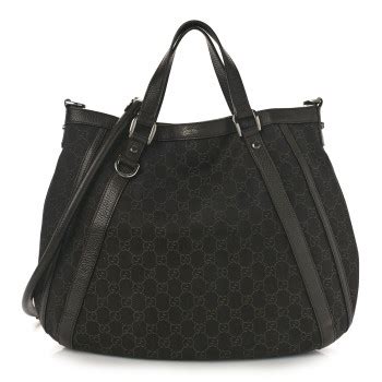 gucci abbey tote brown jacquard|GUCCI Monogram Medium Abbey Convertible Tote Dark Brown .